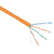 Витая пара FTPнг 2 пары AWG 24 категория 5е экран Cu Premium (оранжевый)