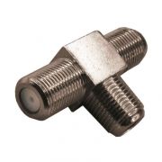 Переходник антенный, (3-гнезда F), тройник PROconnect