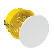 SCHNEIDER ELECTRIC Коробка распаячная наружная 80х45 желтая круглая