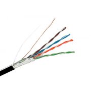 ЧЕРНАЯ Витая пара FTP Standart  4 пары AWG 24 категория 5е экран внешняя