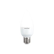 Лампа светодиодная (LED) С37-07W/4000/Е27 (Smartbuy)