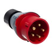 Вилка кабельная 16А 3Р+N+E IР44 переносная 415В Easy&Safe